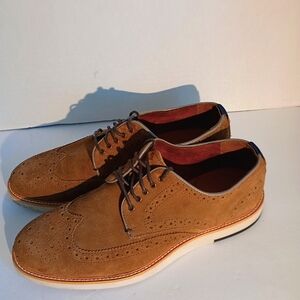 BRAND NEW Blake Mckay Carson Oxfords Men's Size 9.5 M Dark Tan